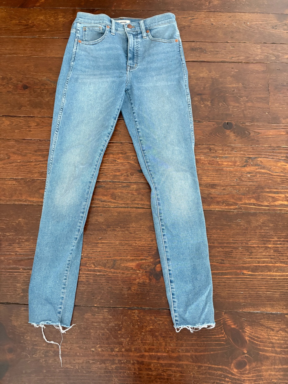 Madewell High Rise Skinny Jeans